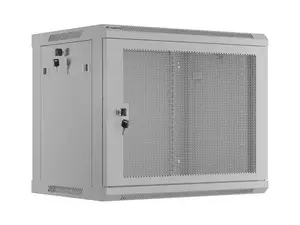 Настенный телекоммуникационный шкаф Lanberg WF01-6409-23S 19 дюймов 9U, серый, IP20