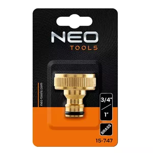 Соединитель для садового шланга NEO tools 15-747 — 1 шт., 80 г