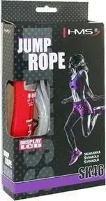 Jump Rope HMS SK46 270 cm – HMS fitness skipping rope, durable PVC cable, adjustable length
