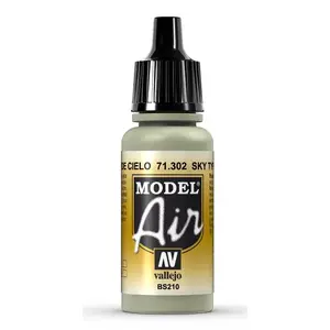 Akrila krāsa VALLEJO 71.302 Sky Type S Green, flakons 17 ml
