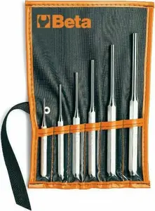 Cylinder Pin Punch Set Beta Tools 31-B6N — 6-piece 2–8 mm