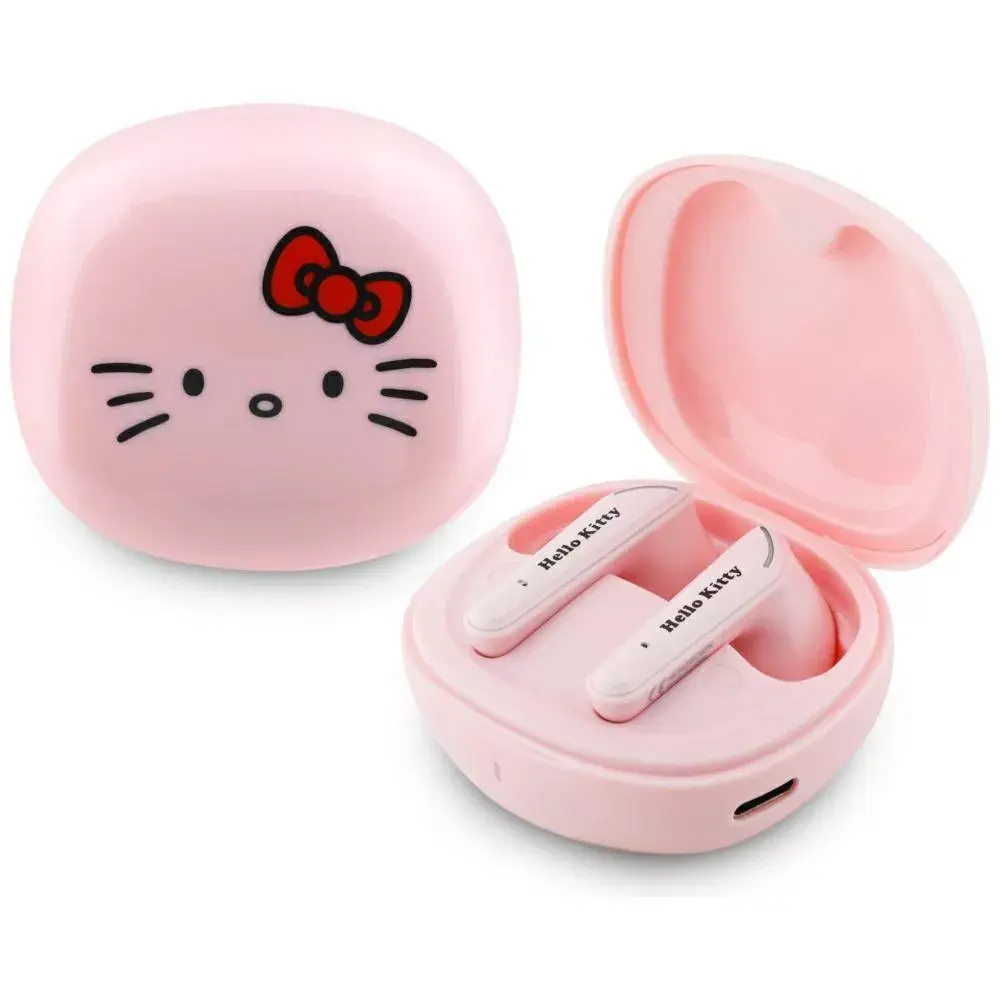 Наушники Hello Kitty TWS Hello Kitty O Glossy Finish Pink Photo 2