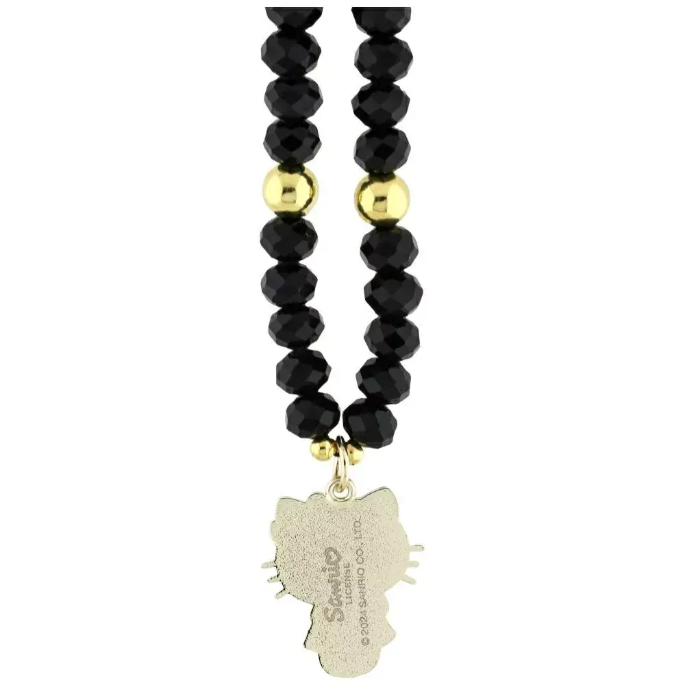 Phone Charm HELLO KITTY Pearls and Beads — black Photo 3