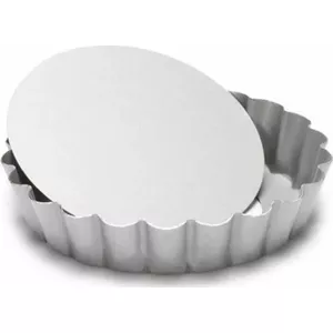 Patisse quiche mold Mini with removable bottom 10 cm, stainless steel