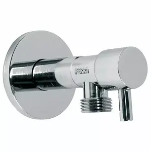 Угловой клапан FERRO Z1234C с керамической головкой 1/2" x 3/4"