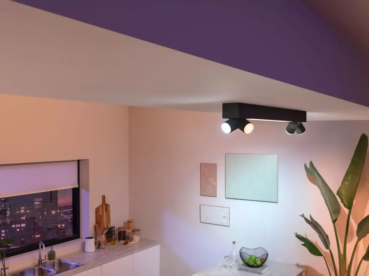 Philips Hue Centris Spot griestu lampa 4 spuldzes V2 Photo 2
