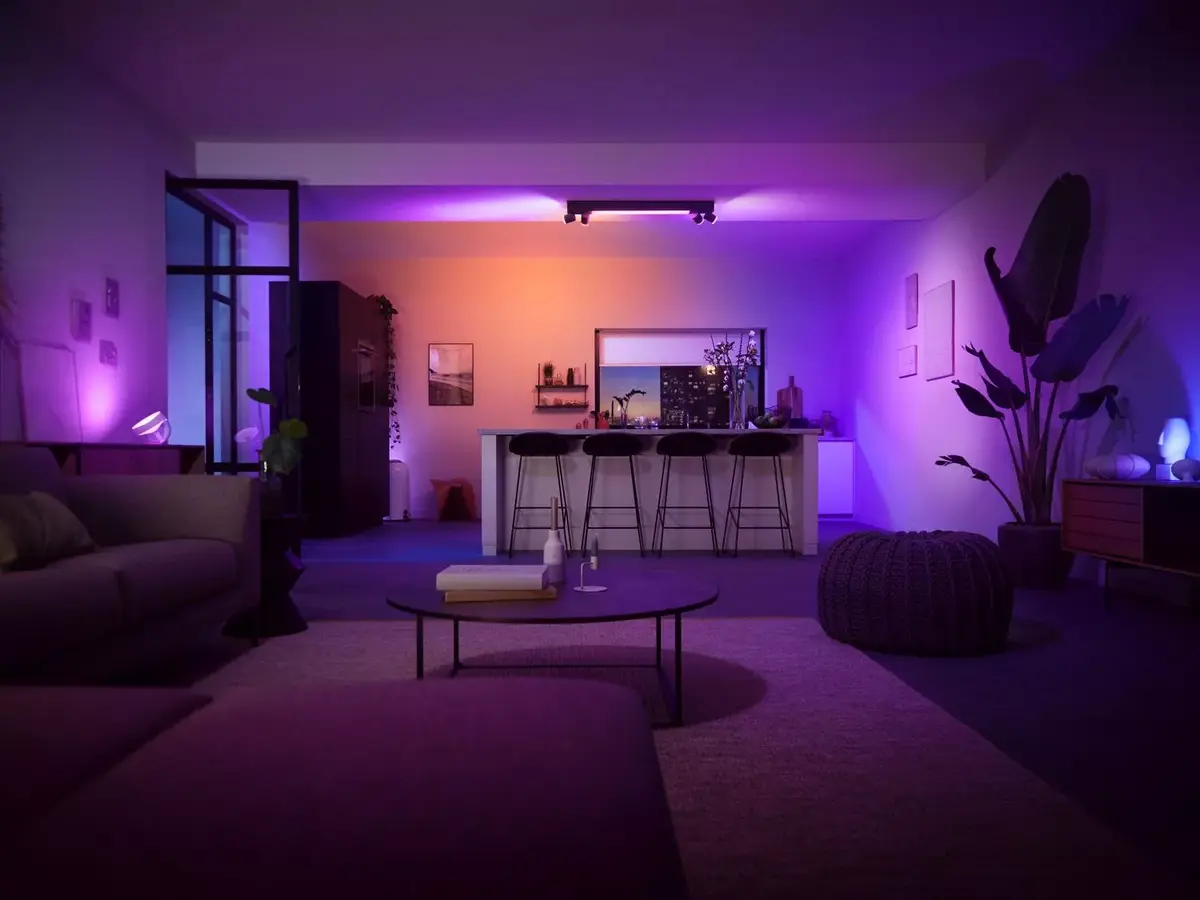 Philips Hue Centris Spot griestu lampa 4 spuldzes V2 Photo 4