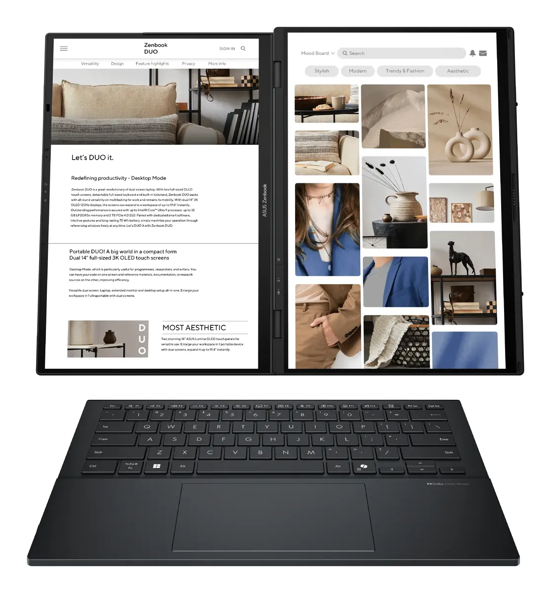 ASUS Zenbook Duo UX8406CA-QL194W 90NB14X1-M00A60 Photo 5