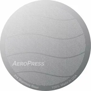 Coffee filter AeroPress 2502030001 — stainless steel reusable microfilter, grey, 1 pc