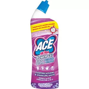 Cleaning agent ace Ultra Power Gel Lavender 750 ml – liquid floor and surface cleaner, concentrated gel