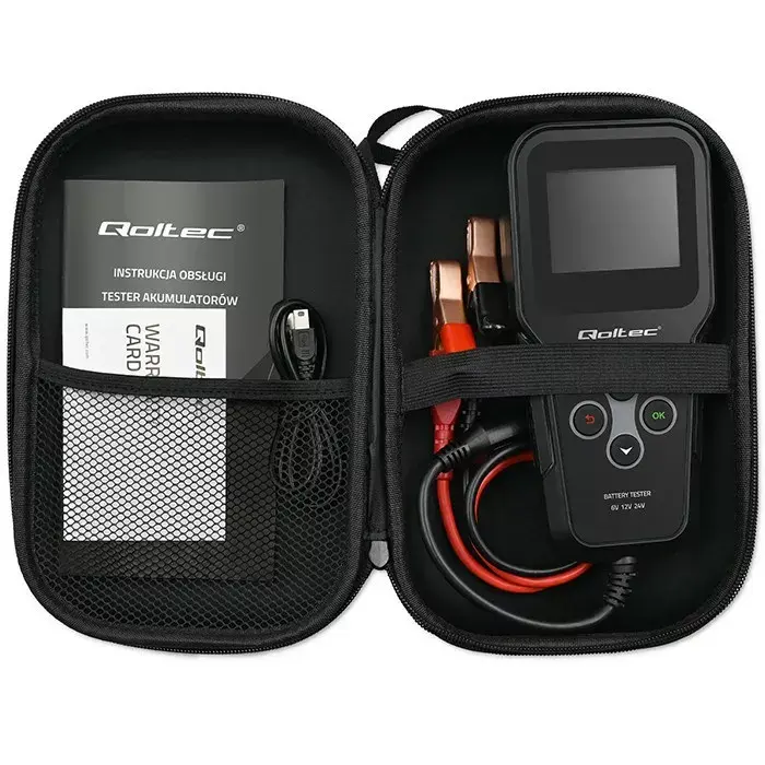 Battery analyzer QOLTEC 52489 — 6V 3-in-1 Photo 3