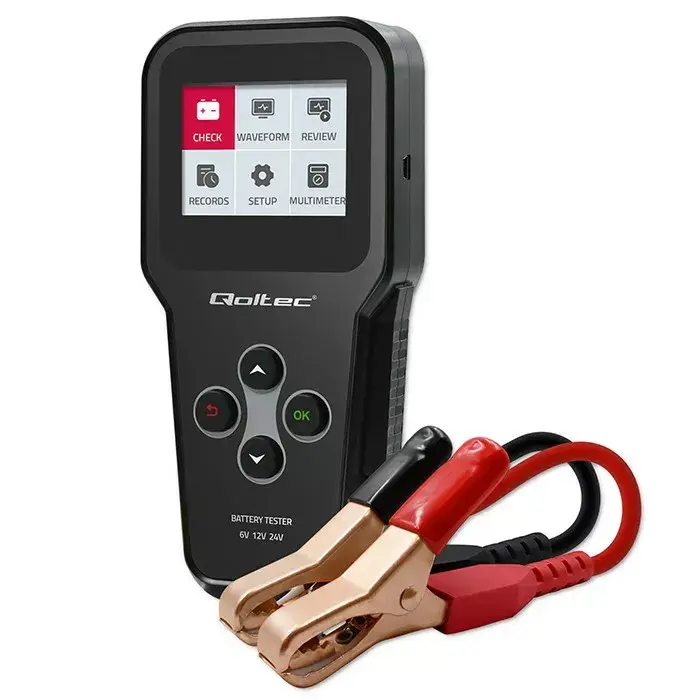 Battery analyzer QOLTEC 52489 — 6V 3-in-1 Photo 6