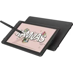 Graphics tablet HUION Kamvas 13 — 13.3" IPS 1920×1080, 16384 pressure, battery-free pen, 3 programmable keys