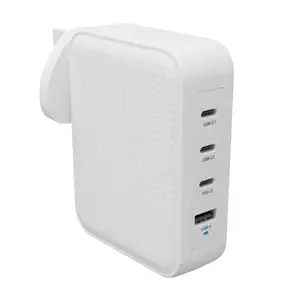 Indoor Charger HYPER HJ1001WHWWGL Fast Charging 3 USB Type-C White