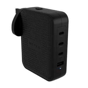 Charger HYPER HJ1001BKWWGL Indoor AC Fast Charging Black 3 USB Type-C
