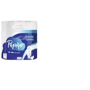 Paper towels Papero 2-layer roll 19.2 m, 96 sheets