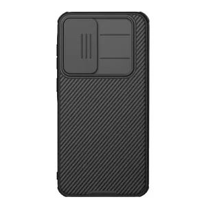 Задняя крышка Nillkin CamShield PRO для Samsung Galaxy A36 5G, чехол с подвижной защитой камеры, чёрный