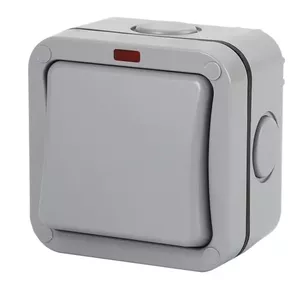 Weatherproof 1-Gang Switch HiSmart EL240258 IP66