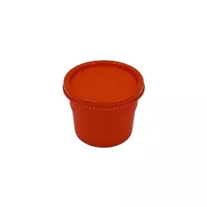 Pārtikas trauks CELLO Max Fresh apaļš 175 ml — sarkans