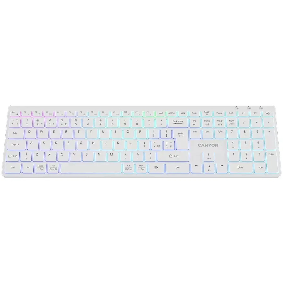 CANYON HKB-W11 bezvadu tastatūra Photo 2