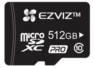 EZVIZ CS-CMT-CARDT512G MicroSDXC Memory Card 512 GB Class 10 NAND 90 MB/s Read 50 MB/s Write