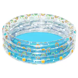 Inflatable Kids Play Pool Triton Rainbow Splash 1.50 m × 53 cm PVC