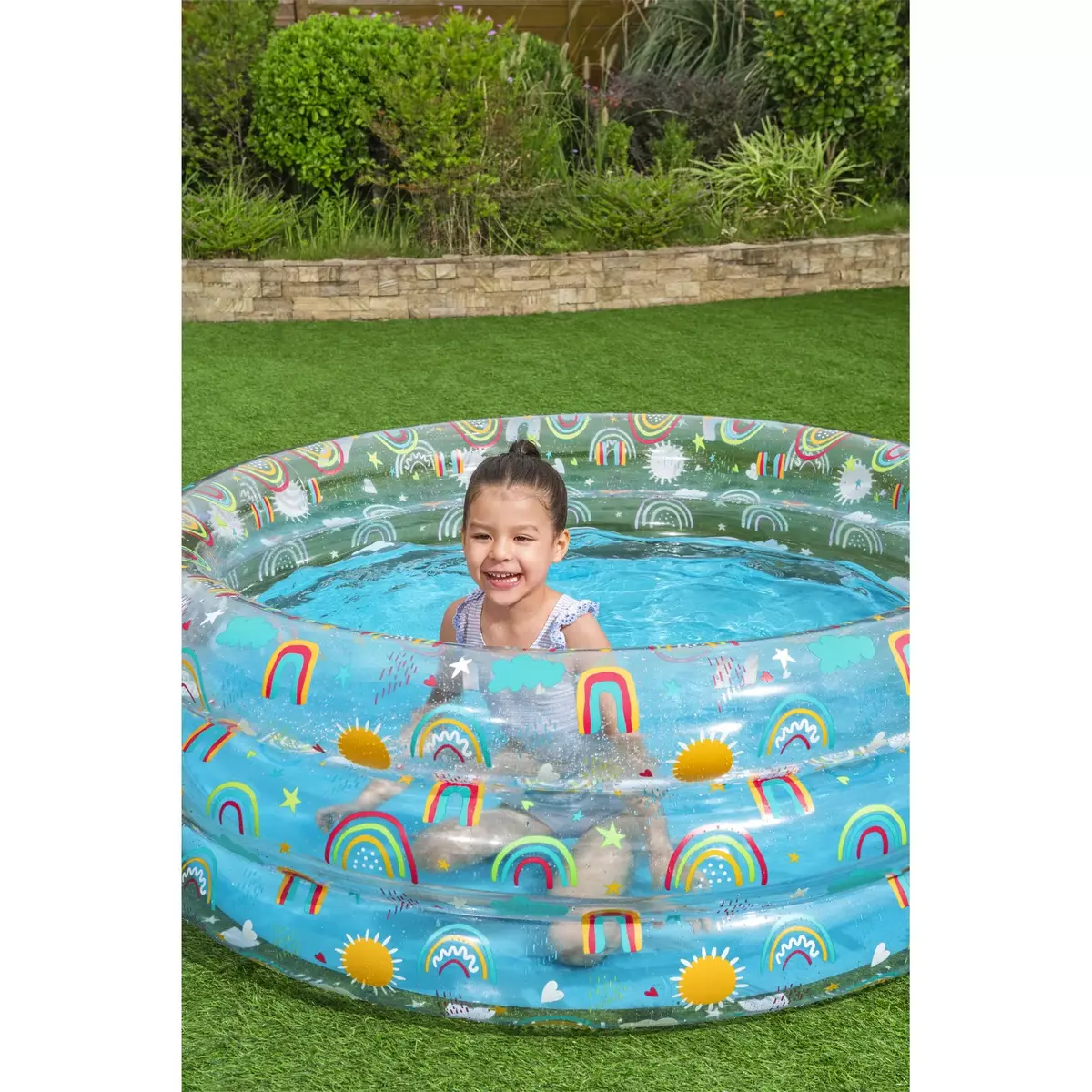 Triton Rainbow Splash Inflatable Kids Pool 1.50 m Photo 8