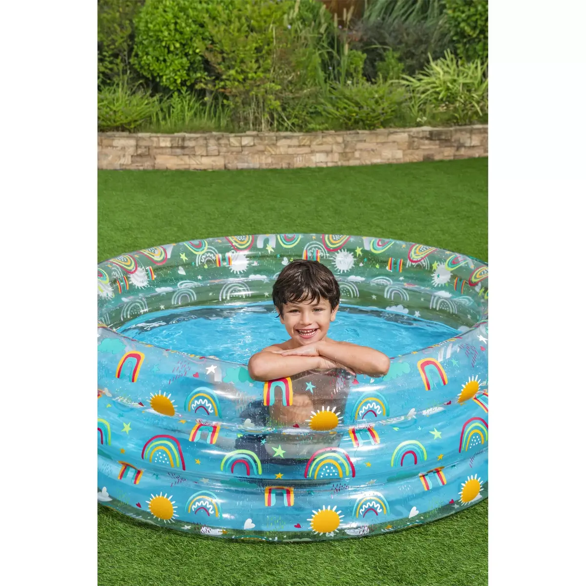 Triton Rainbow Splash Inflatable Kids Pool 1.50 m Photo 9