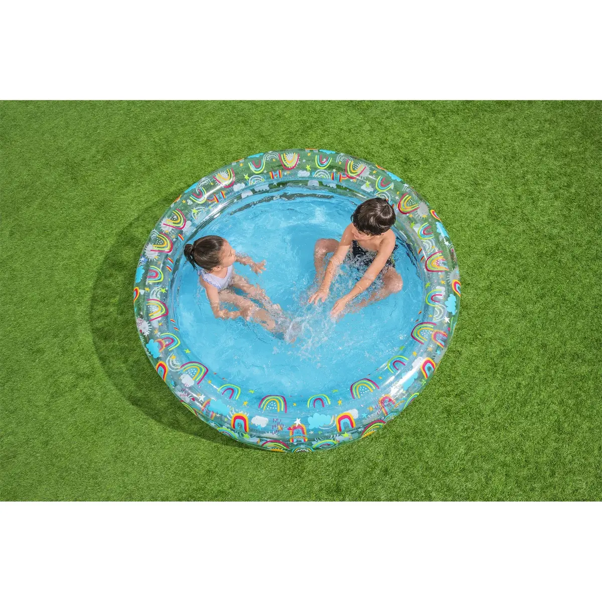 Triton Rainbow Splash Inflatable Kids Pool 1.50 m Photo 10