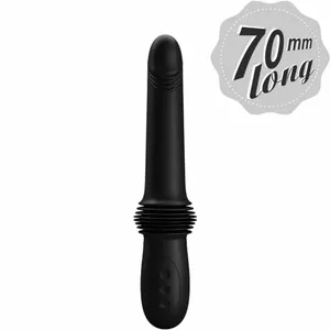 Vibrators Pretty Love Silikons Melns