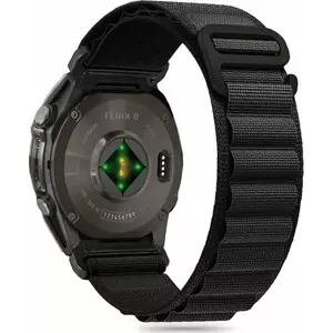 Protective Nylon Watch Band Tech-Protect for Garmin Fenix 5/6/6 Pro/7/8 (47 mm) — Black