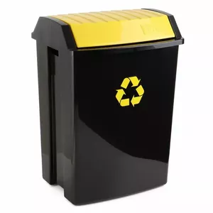 Waste bin TATAY 151102302 50 L yellow