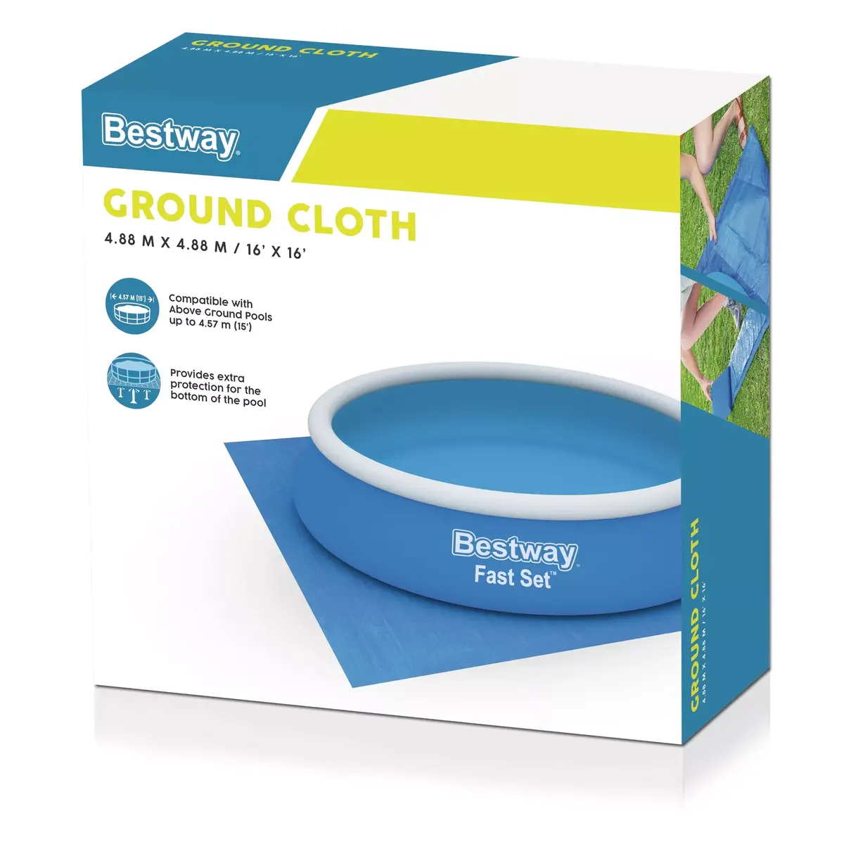 Ground cloth Bestway 4.57 m Photo 13