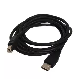 USB A uz USB B kabelis ART ALOEM102, USB 2.0, 5 m, melns