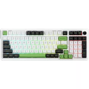 Bezvadu tastatūra REDRAGON K686WBG-RGB-MAX ar RGB apgaismojumu, kompakta izkārtojuma, bezvadu savienojums