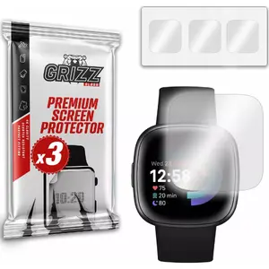 Ekrāna aizsargplēve GrizzGlass Hydrofilm priekš Fitbit Versa 4 — hidrogēla plēve
