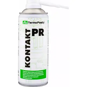 Contact cleaner spray AG TermoPasty KONTAKT-PR/400 400 ml – regenerating treatment for potentiometers and electrical contacts