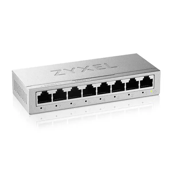 Неуправляемый коммутатор Zyxel GS-108BV5-EU0101F Photo 2