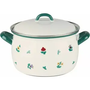 Cookpot RIESS RIESS - Garnek wysoki 2.5l 18cm GMUNDNER Streublumen — 2.5 L, 18 cm
