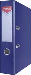 Mape ar sviras mehānismu office products Officer A4 75 mm tumši zila