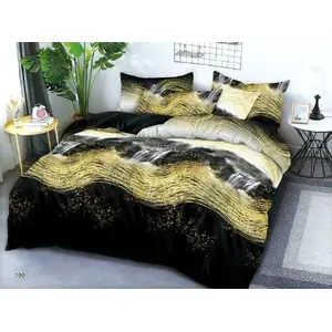 Duvet Cover Set Cotton World Pościel 200x220 Satin Cotton 3D Fashion Home 3-piece