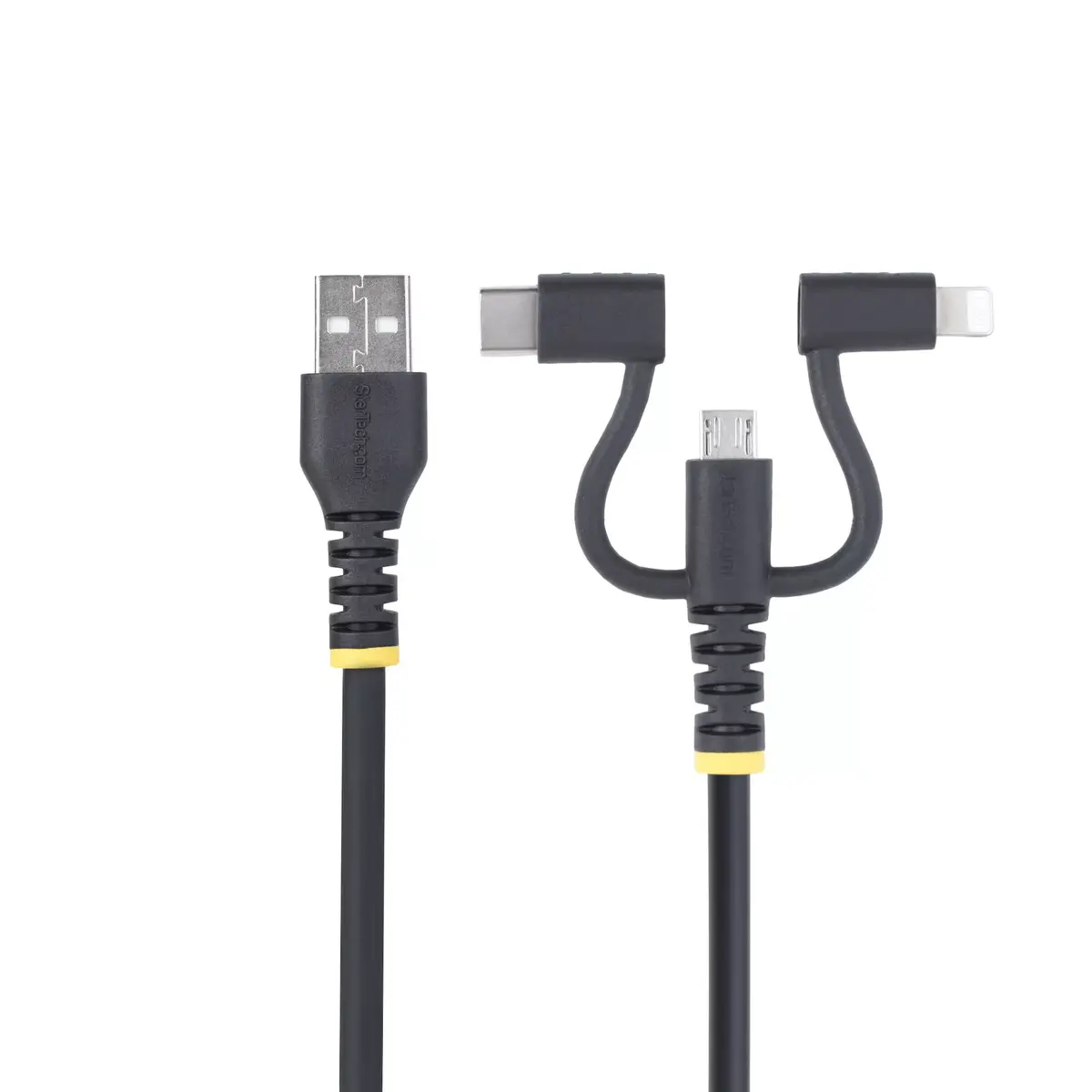 Rugged USB Multi Charging Cable StarTech.com RLTCUB1MBK Photo 2