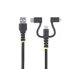 Rugged USB Multi Charging Cable StarTech.com RLTCUB1MBK Photo 2