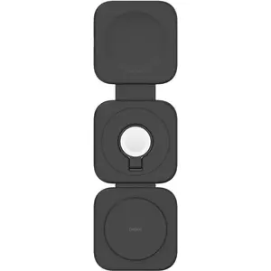 Беспроводное зарядное Belkin BOOST CHARGE PRO QI2 3-в-1 WIZ024VFBK — Qi2 быстрая зарядка для телефона, часов и наушников