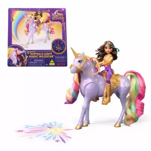 Spinmaster Unicorn Academy Doll Sophia Wildstar with lighting effects