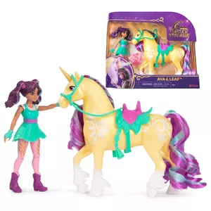 Fashion doll Spinmaster Unicorn Academy Ava & Leaf — 115 mm, female, multicolour, age 3+