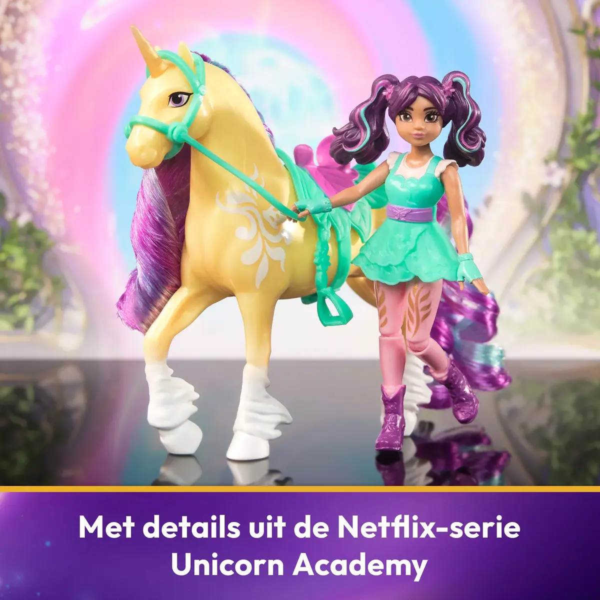 Spinmaster Unicorn Academy Ava & Leaf fashion doll 115 mm Photo 4