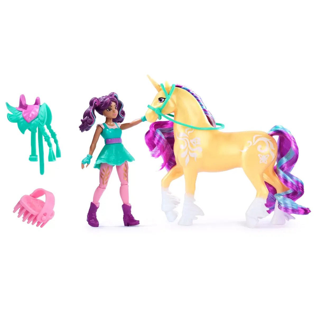 Spinmaster Unicorn Academy Ava & Leaf fashion doll 115 mm Photo 6