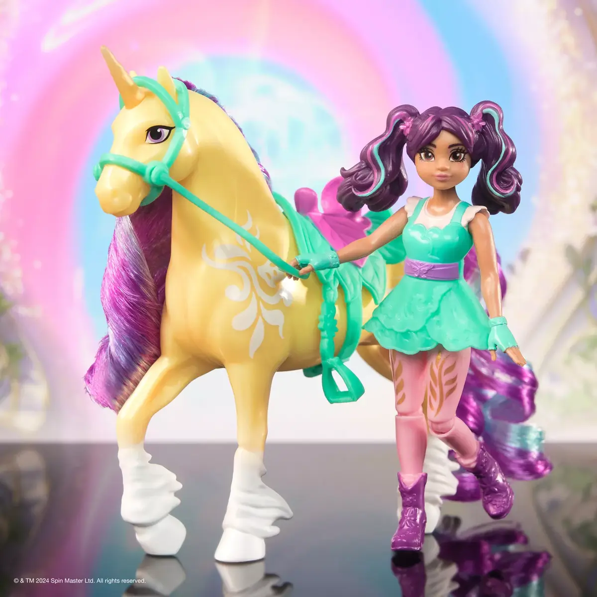 Spinmaster Unicorn Academy Ava & Leaf fashion doll 115 mm Photo 9