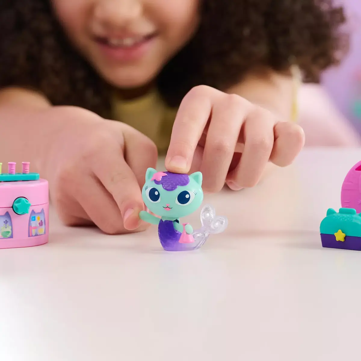 Экшен/Приключение Spinmaster Gabby's Dollhouse BobbleK Kitty MerCat Potion Pack Photo 7